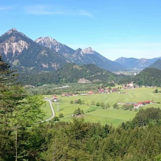 Апартаменты Gutshof Zum Schluxen Пинсванг Экстерьер фото