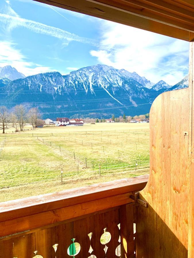 Апартаменты Gutshof Zum Schluxen Пинсванг Экстерьер фото